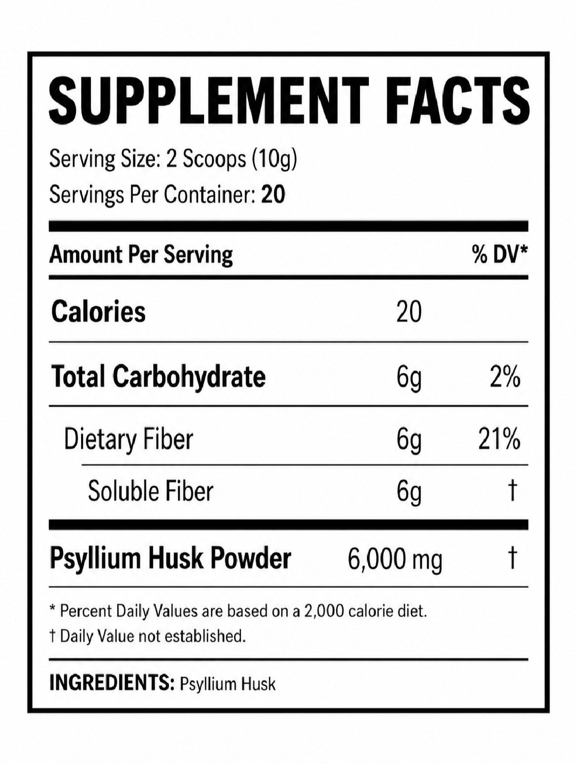 Gutrix Daily Fiber Supplement
